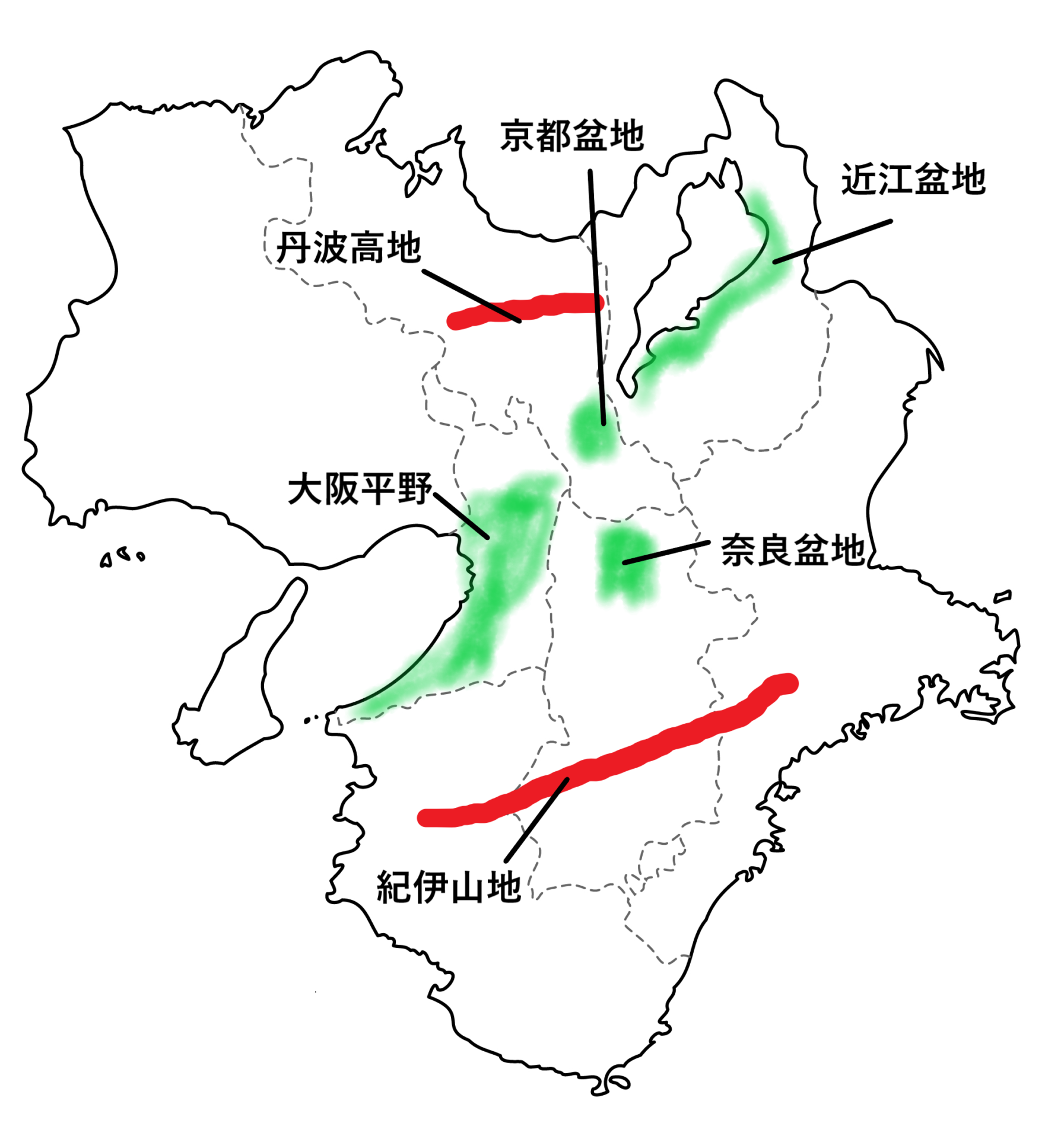 中学社会 近畿地方地理: 中学2年 地理 近畿地方 問題 | 中2社会「近畿地方」プリント| 無料ダウンロード・印刷 – FRHK