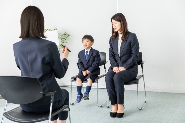 中学受験の面接