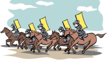 戦乱の騎馬隊