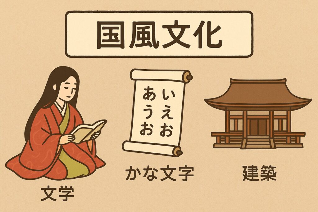 国風文化の様子